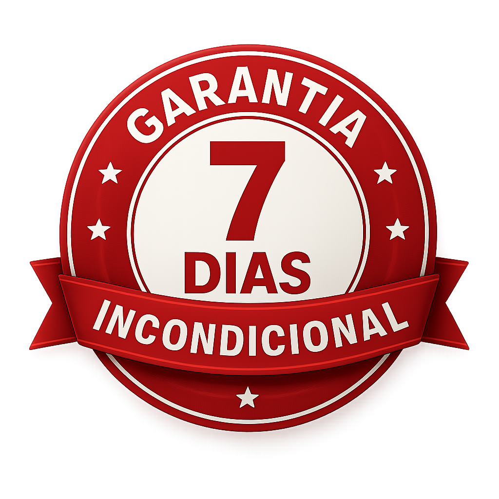 7 dias de garantia